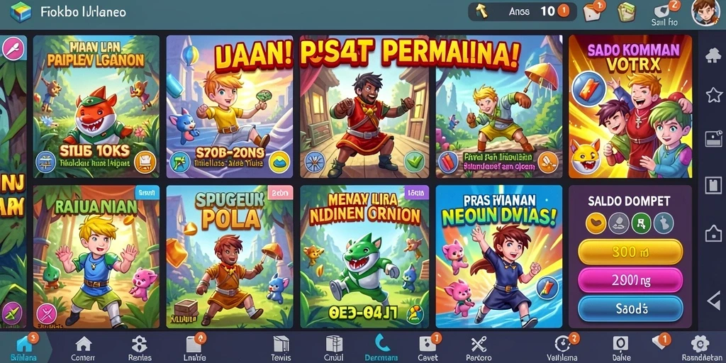 mantra55 - Pengaturan permainan yang mudah diakses.